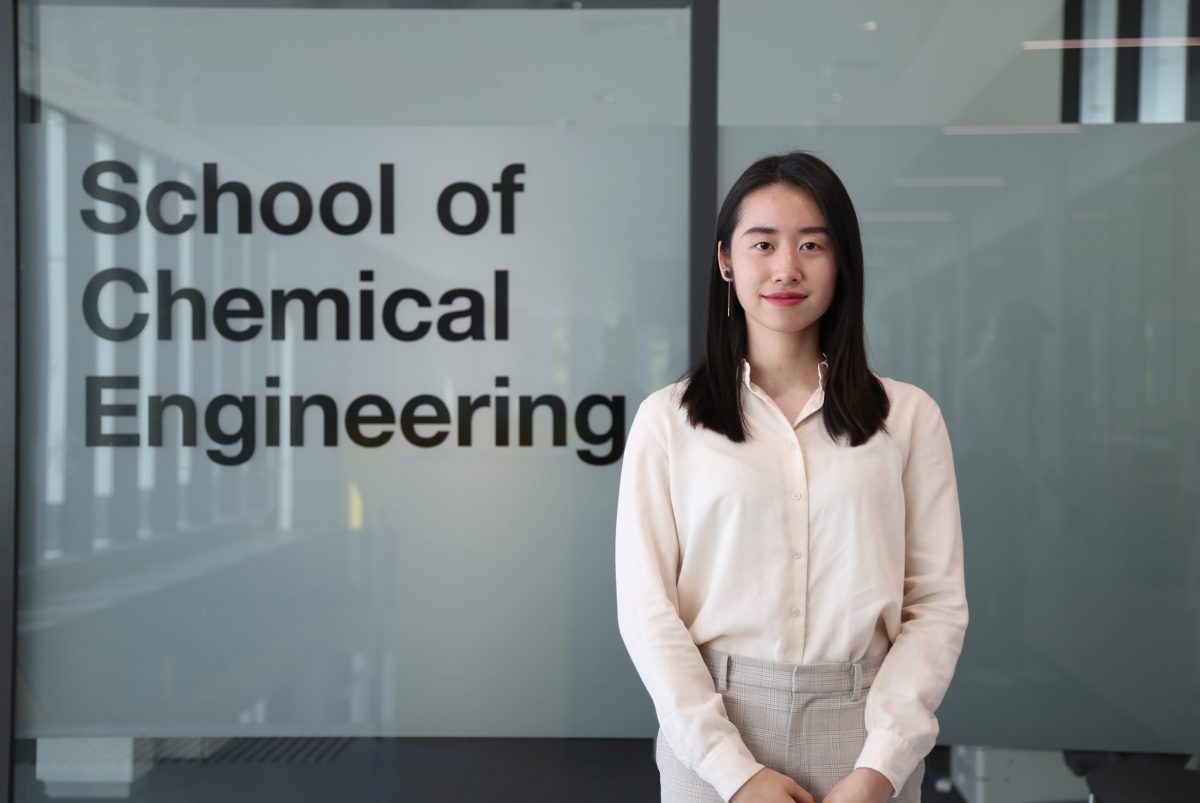 Miranda Yang, PhD student: finding new, better ways to spray-dry oil-based flavour ingredients