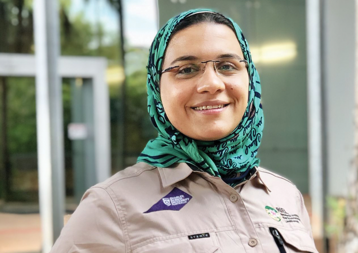 Gehan Abdelghany, PhD student: Developing agronomic protocols for the cultivation of Australian wild <i>Oryza</i> species in Northern Australia