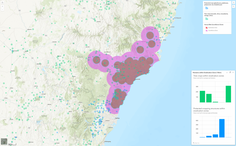 National PC map proves its value in recent NSW varroa mite incursion